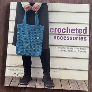 Crochet accessories soft cover book by Helen Ardley